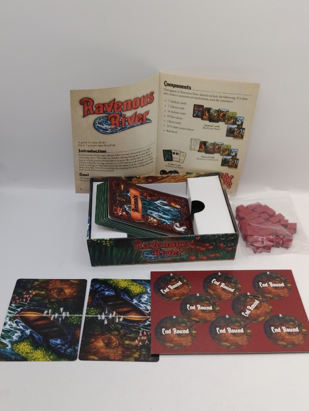 AEG Ravenous River Card Game 2016 Age 14+ Complete - Picture 14 of 16